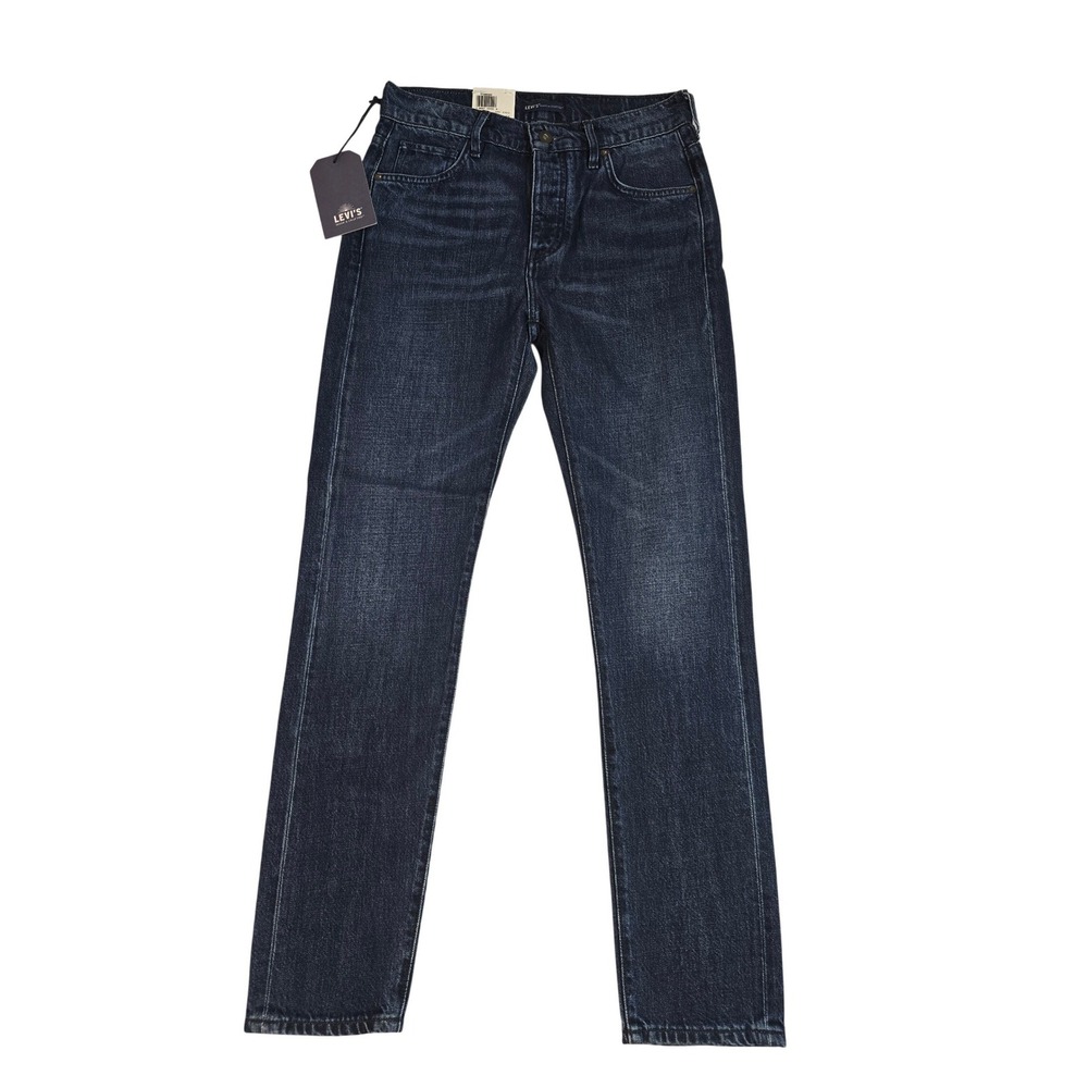 Levi's Slouchy Fit Taper Ankle Jeans Dark Wash Button Fly 25x29
